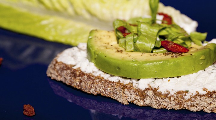 Crostini con avocado, un superfood